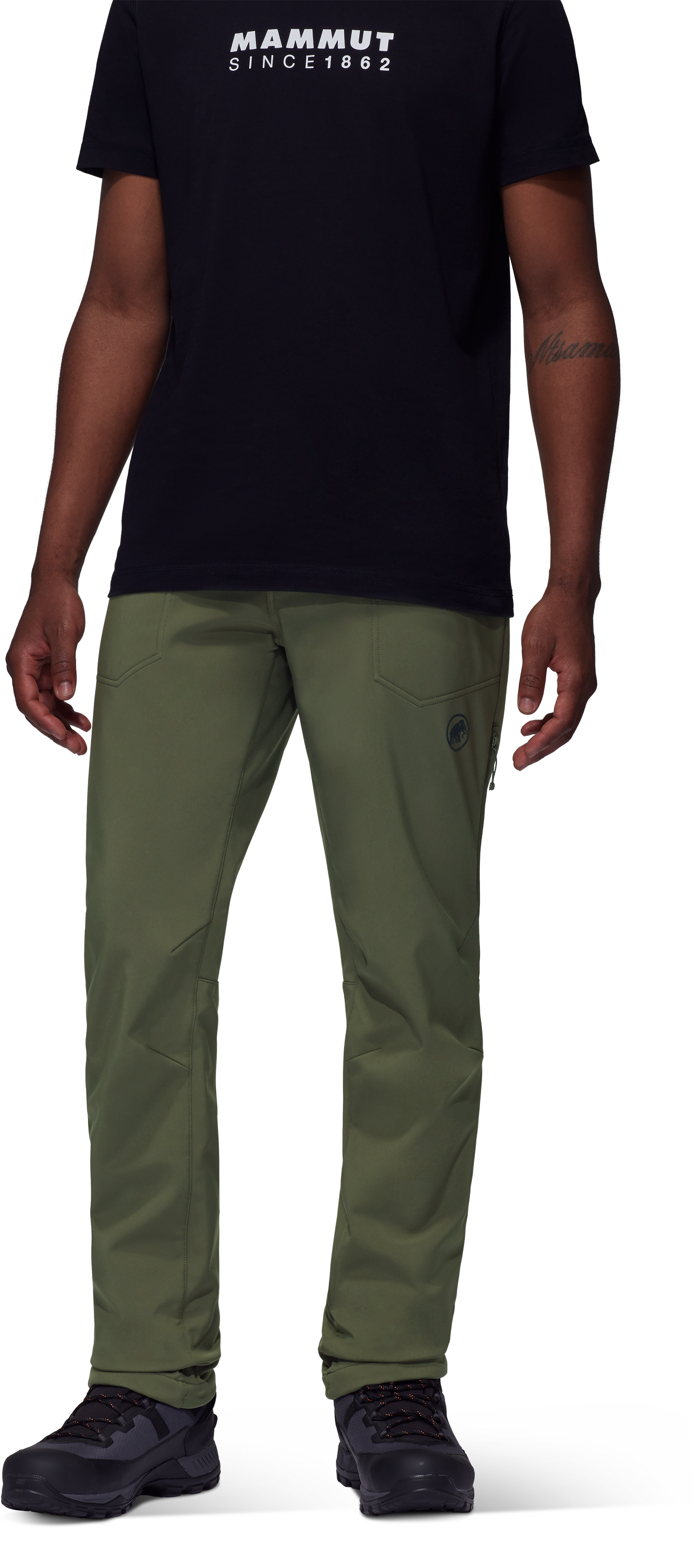 Mammut - Runbold Winter SO Pants Men - Dark Marsh