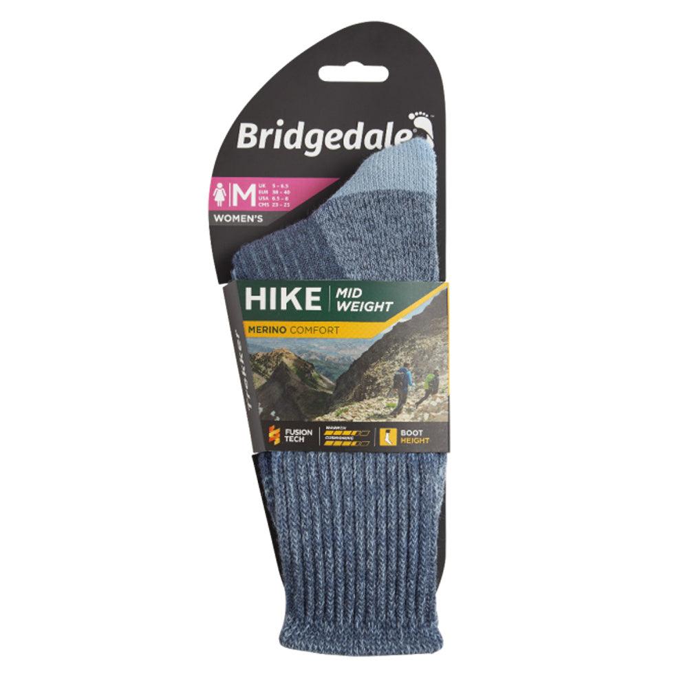 Bridgedale Trekker Socks Women Blue - Kumpfy Shoes