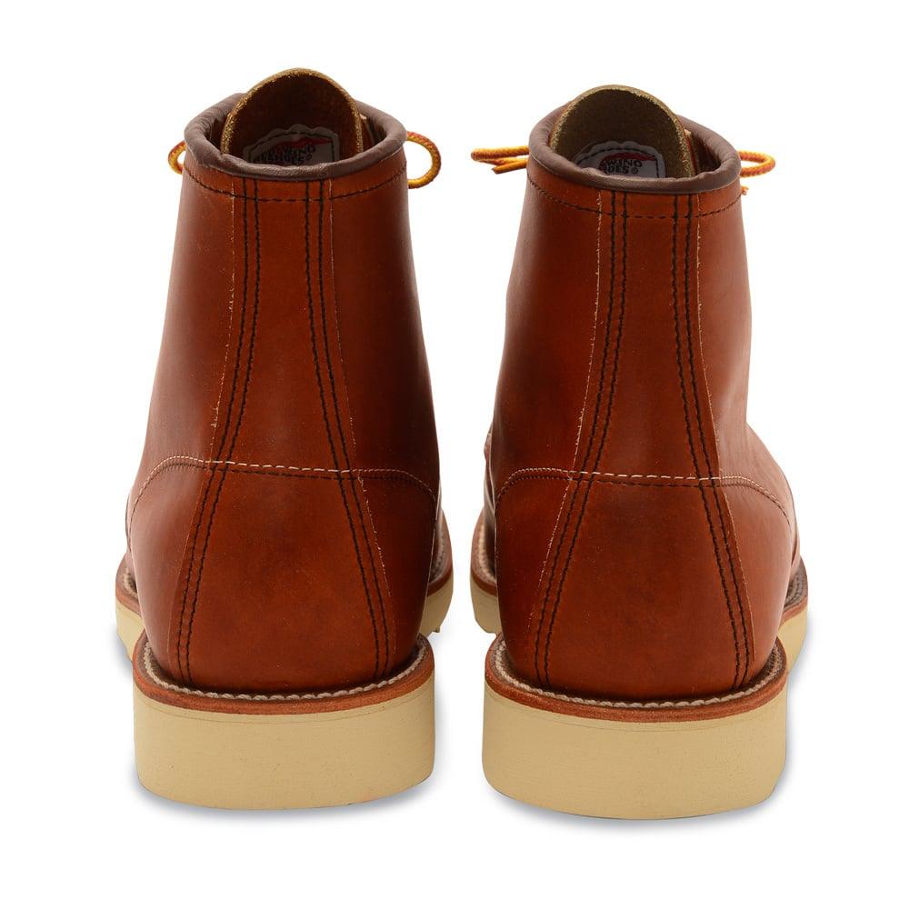 Red Wing 6" Classic Moc Oro Legacy Leather 875 - Kumpfy Shoes