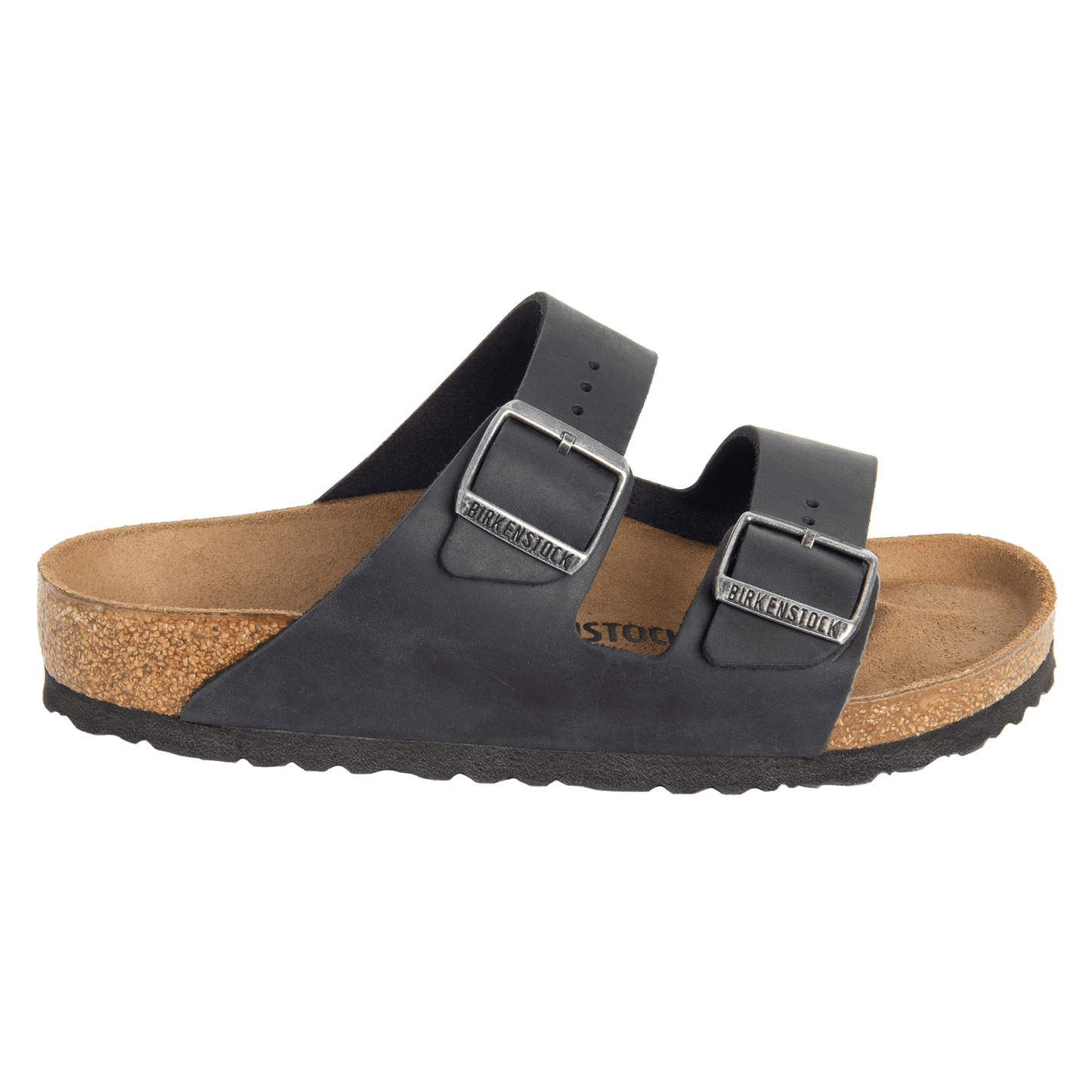 Birkenstock Arizona Black Oiled Leather - Kumpfy Shoes