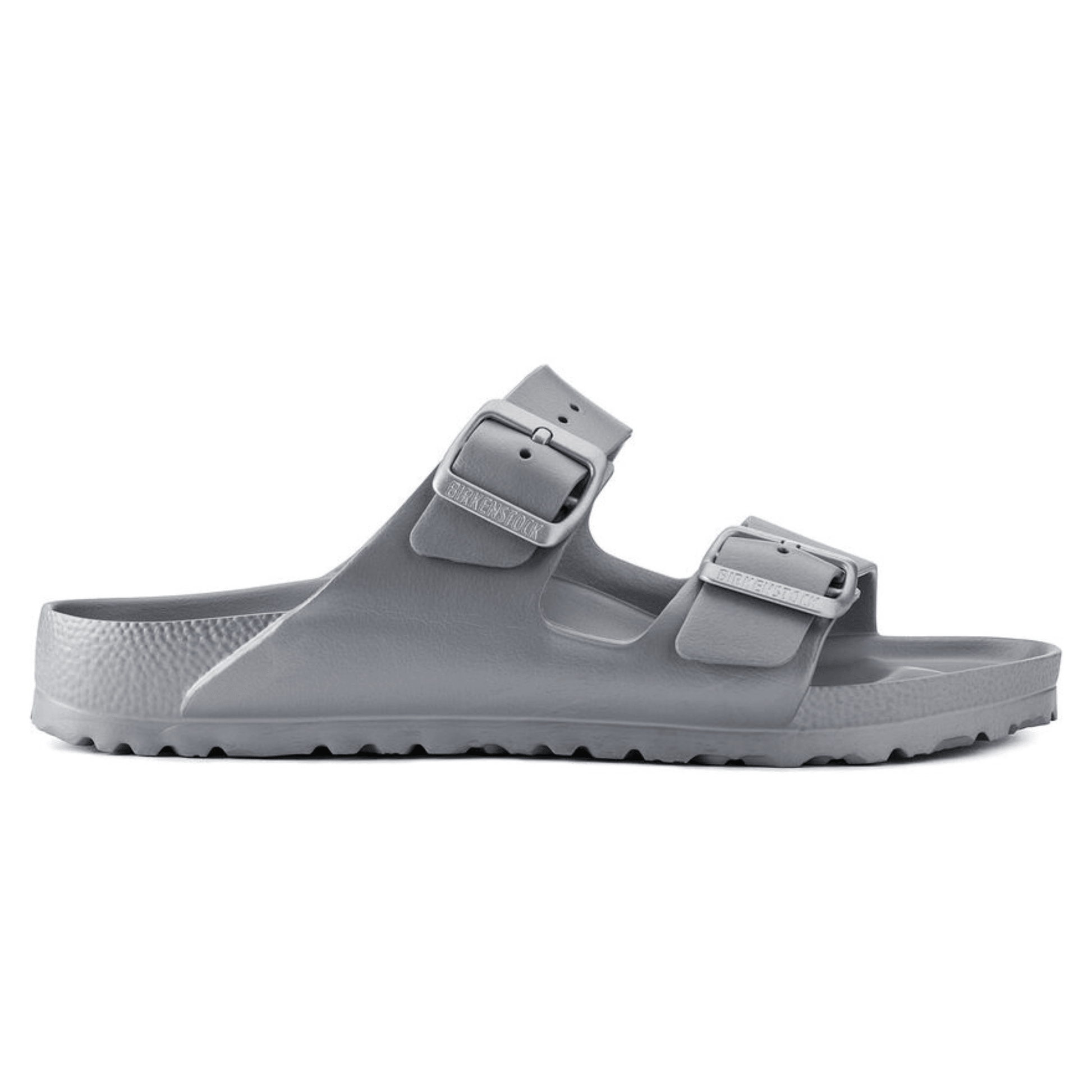 Birkenstock Arizona Metallic Silver EVA Narrow - Kumpfy Shoes