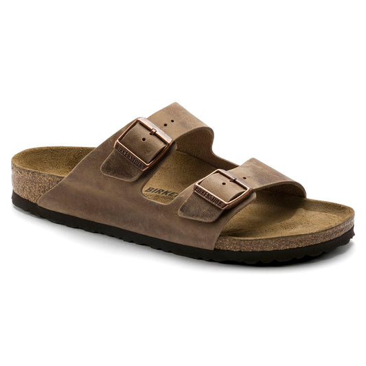 Birkenstock Arizona Tobacco Leather - Kumpfy Shoes