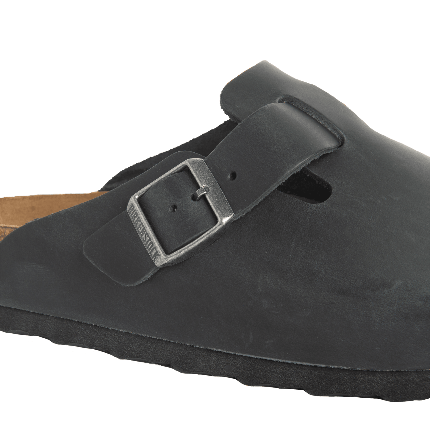 Birkenstock Boston Black Oiled Leather - Kumpfy Shoes