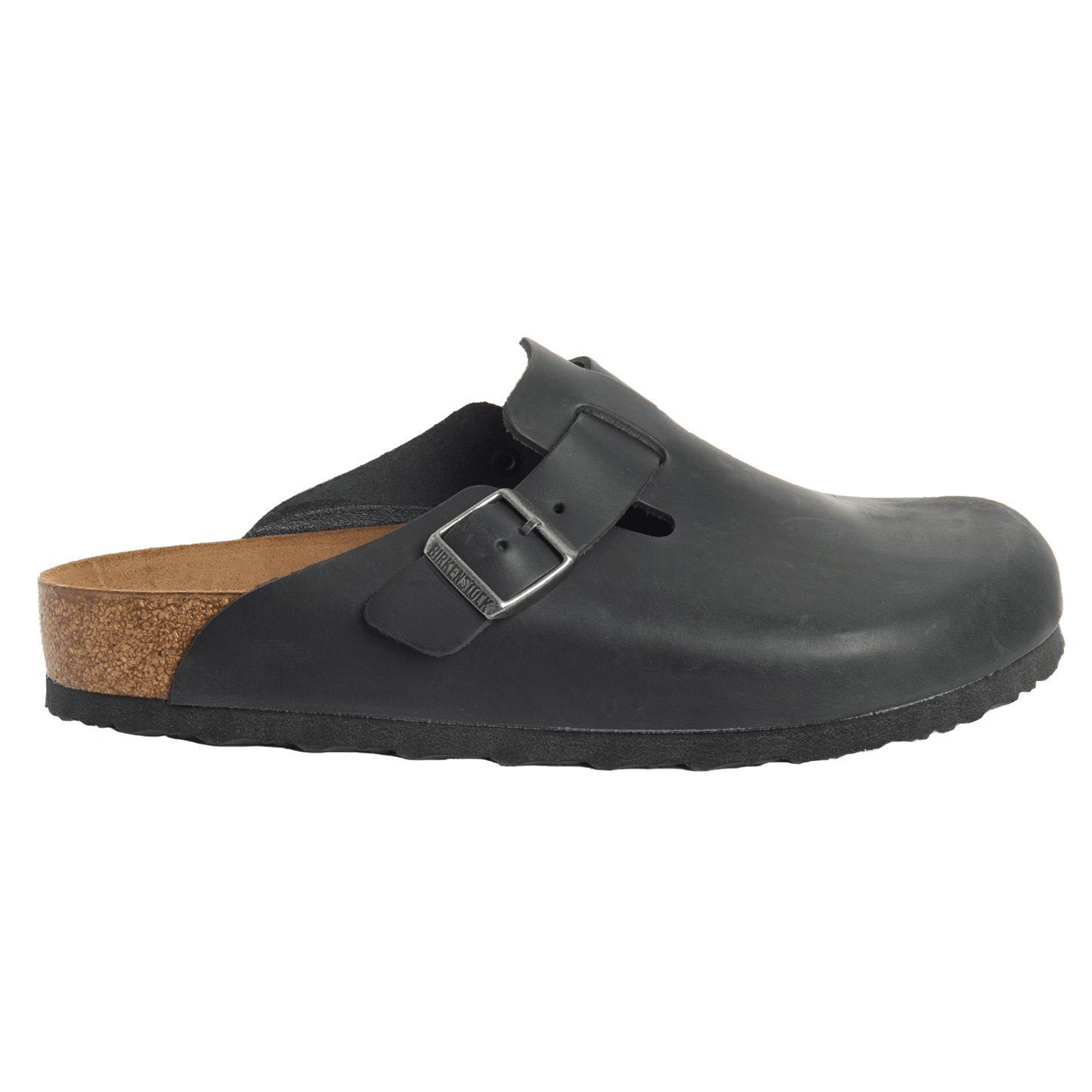 Birkenstock Boston Black Oiled Leather - Kumpfy Shoes