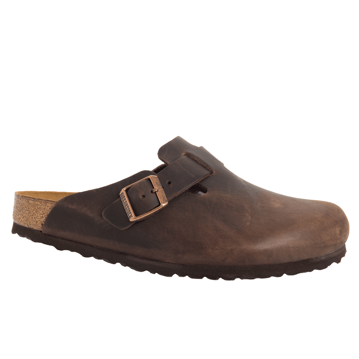 Birkenstock Boston Havana Oiled Leather Narrow - Kumpfy Shoes