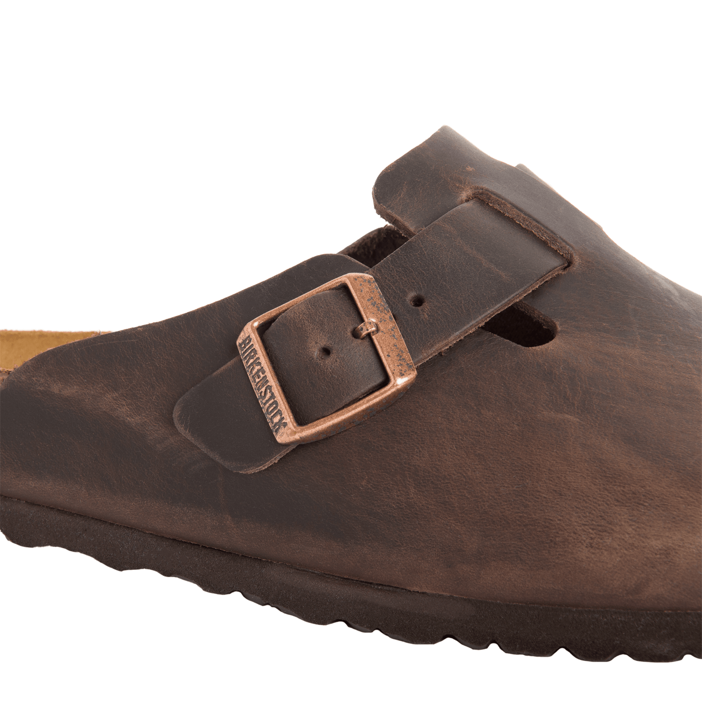 Birkenstock Boston Havana Oiled Leather Narrow - Kumpfy Shoes