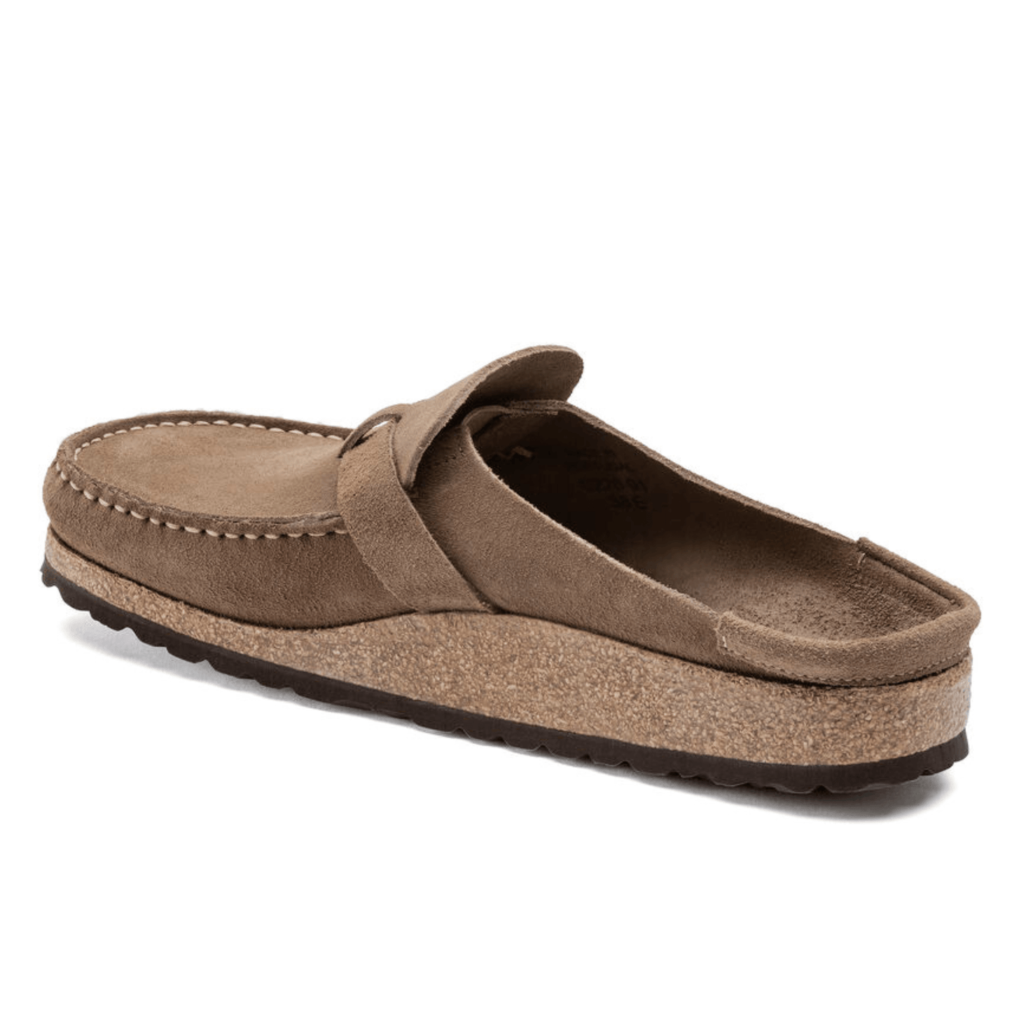Birkenstock Buckley Gray Taupe Suede Narrow - Kumpfy Shoes