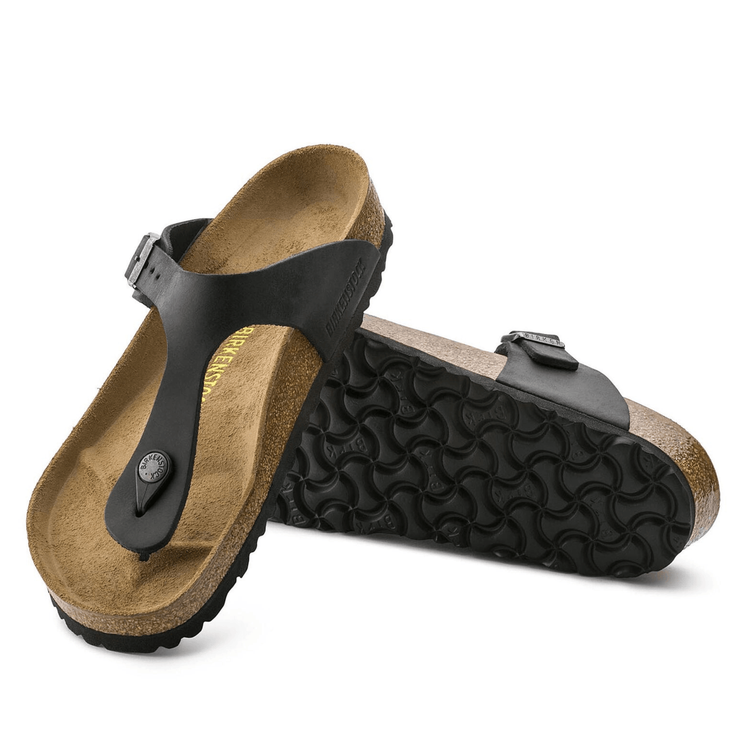Birkenstock Gizeh Black Leather - Kumpfy Shoes