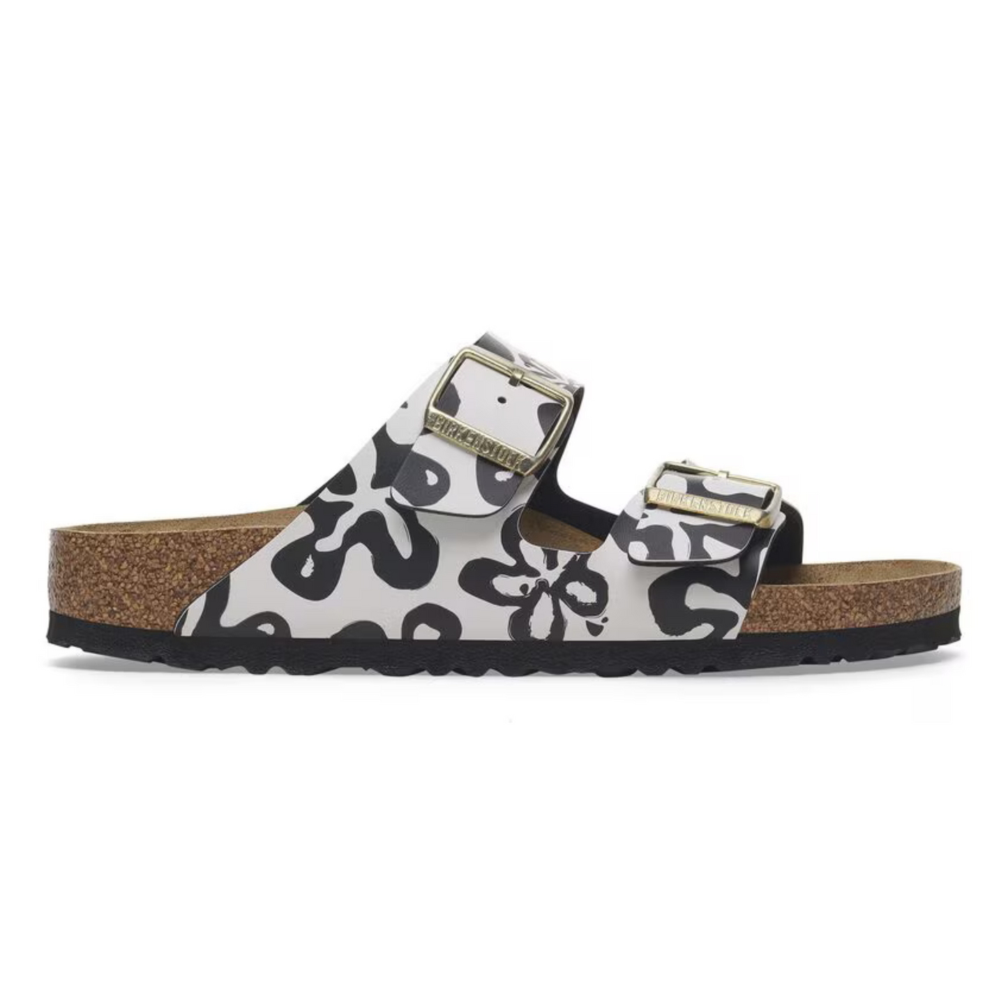 Birkenstock Arizona Blooms BF Sandals - White Black
