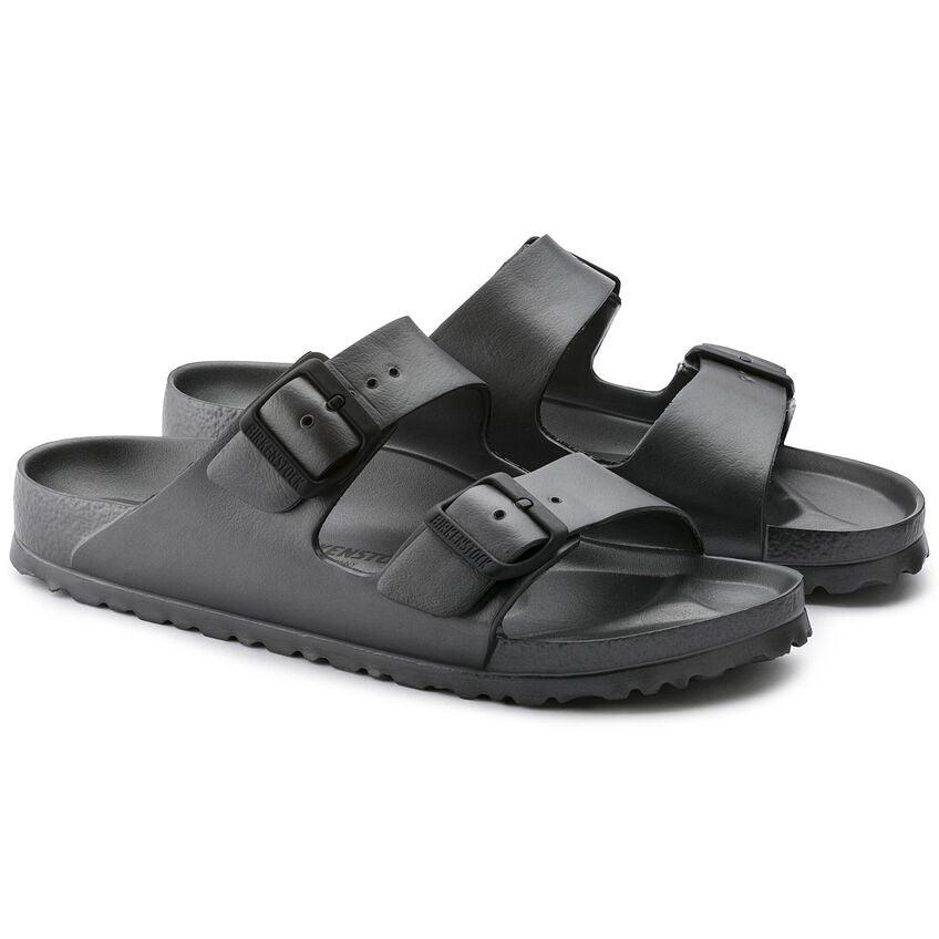 Birkenstock Arizona Essentials EVA Sandal - Metallic Anthracite - Kumpfy Shoes
