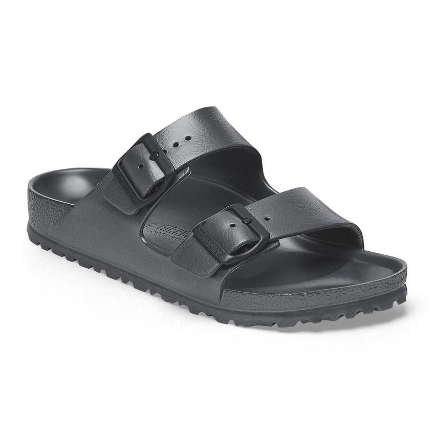 Birkenstock Arizona Essentials EVA Sandal - Metallic Anthracite - Kumpfy Shoes