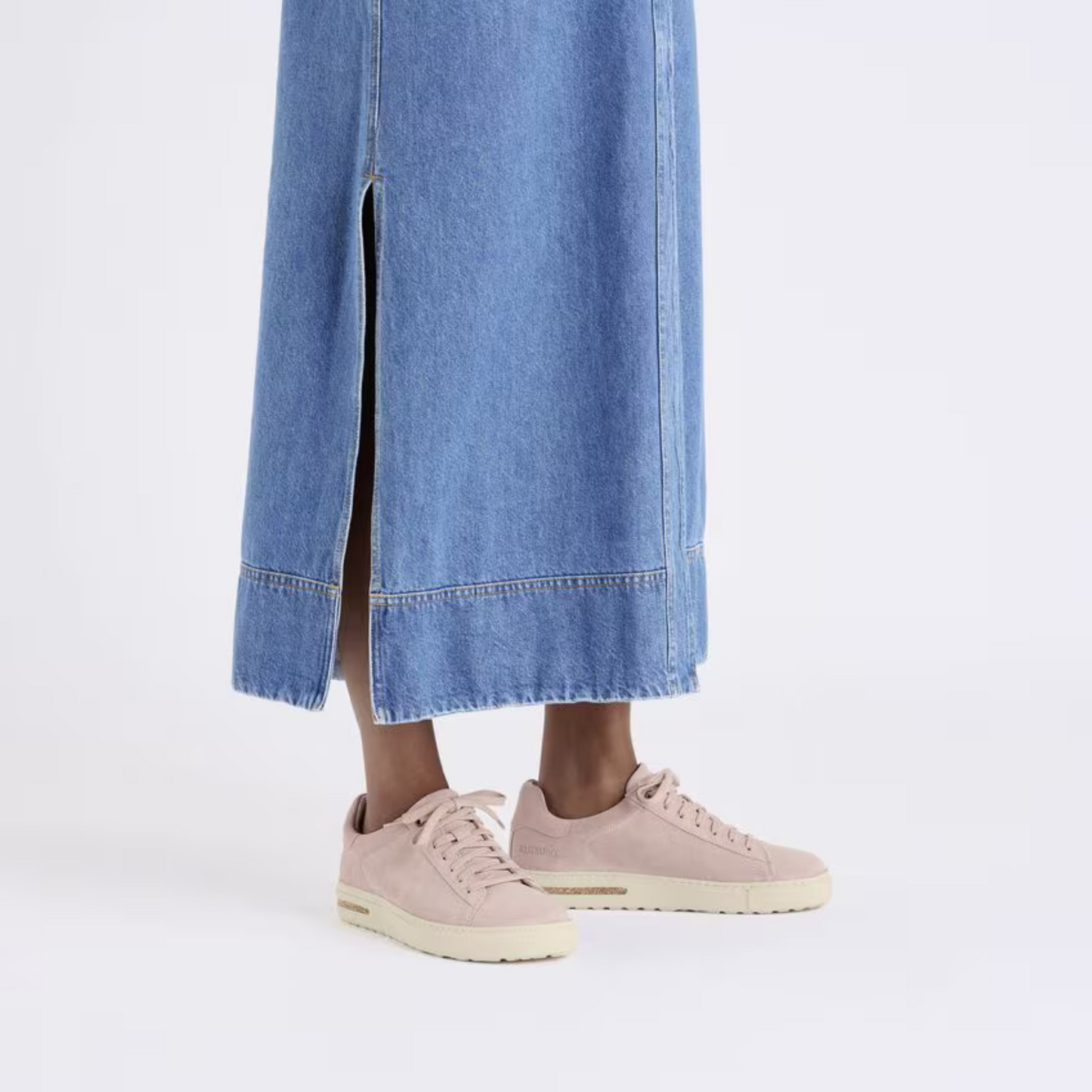 Birkenstock Bend Suede Narrow Sneakers - Light Rose