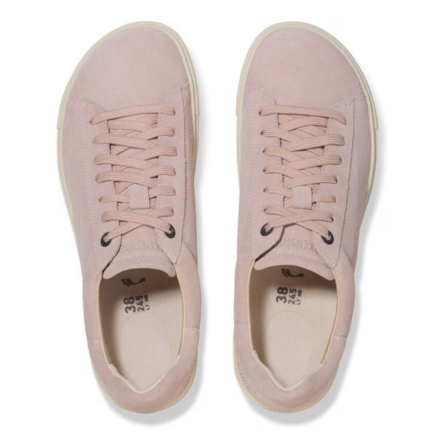 Birkenstock Bend Suede Narrow Sneakers - Light Rose