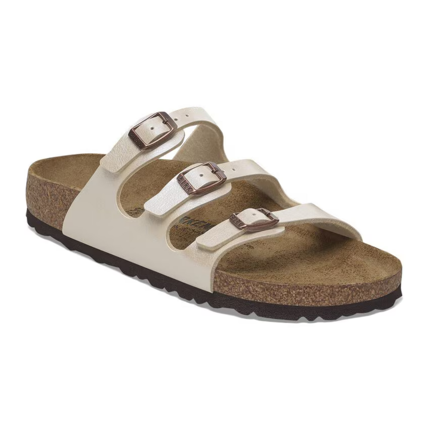 Birkenstock Florida BF Sandal - Graceful Pearl White