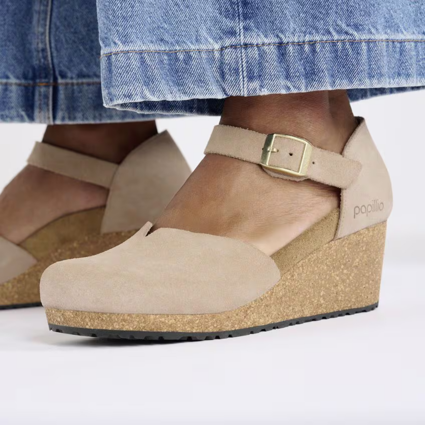 Birkenstock Mary Suede Sandal - Warm Sand