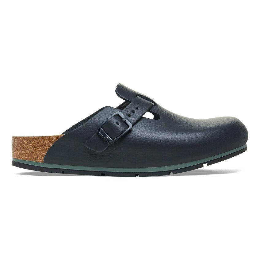 Birkenstock Boston Pro Black Leather - Kumpfy Shoes