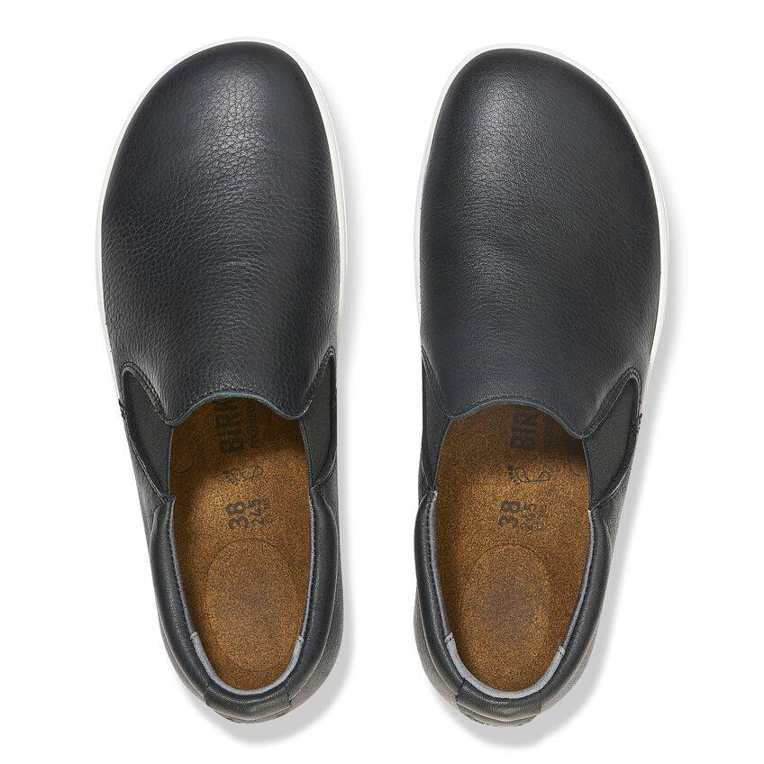 Birkenstock QO Black Leather - Kumpfy Shoes