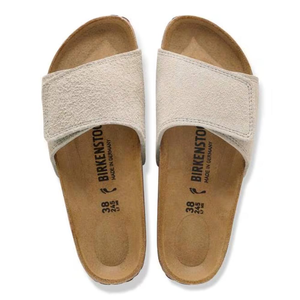 Birkenstock Sylt 2.0 Suede Narrow Sandals - Oyster