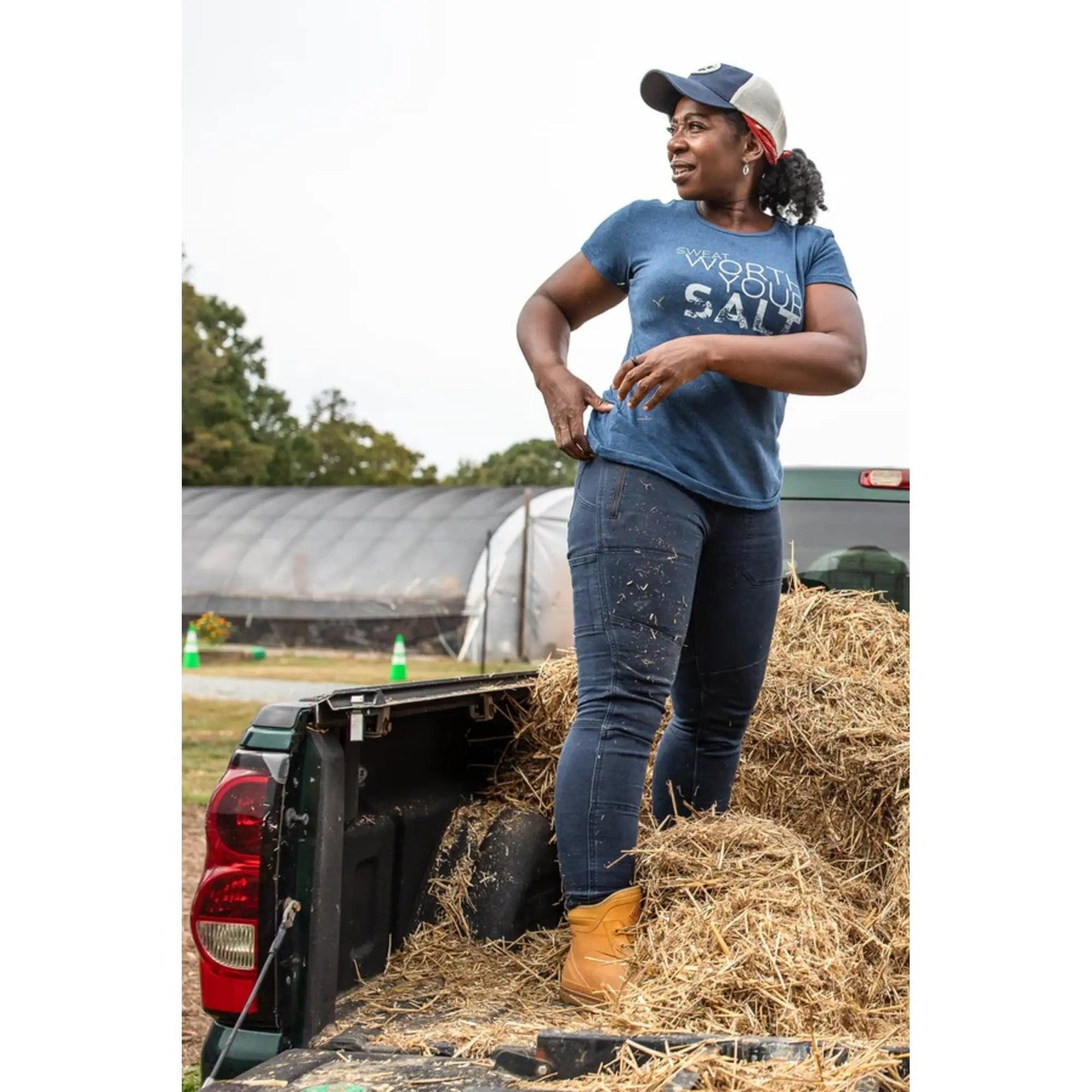 Dovetail Graphic Tee - Sweat Worth Your Salt - Kumpfy Shoes