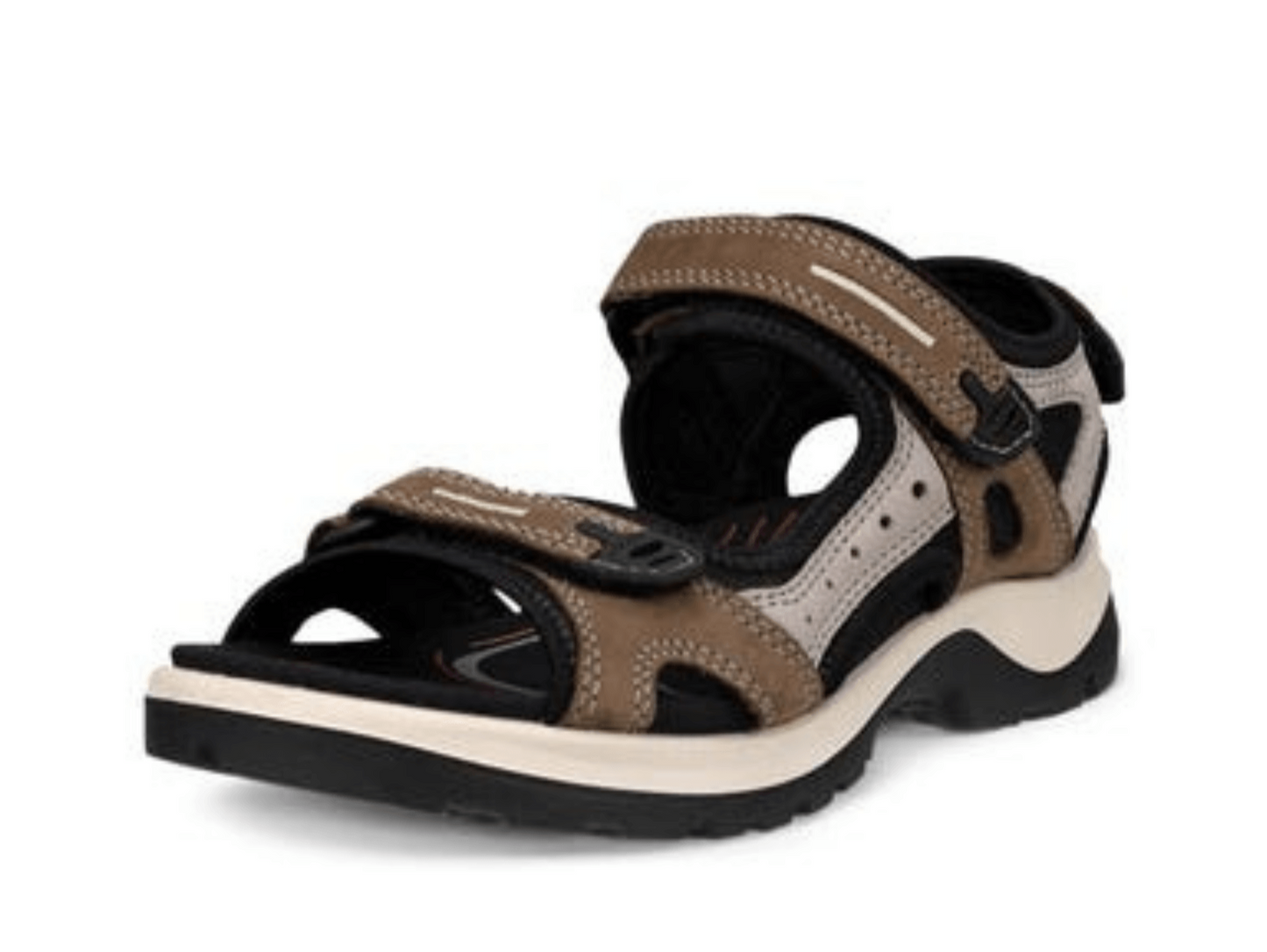 Ecco Women's Offroad Yucatan Leather Sandal - Birch - Kumpfy Shoes