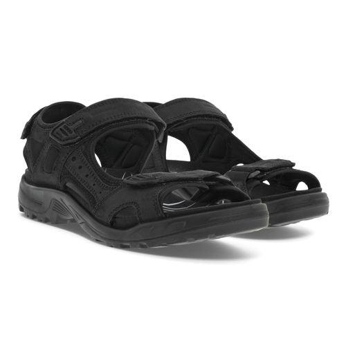 Ecco Offroad Black Men Sandals - Kumpfy Shoes
