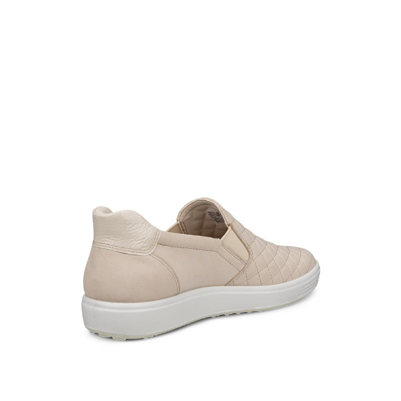 EccoSoft7LimestoneShoesBacksideview