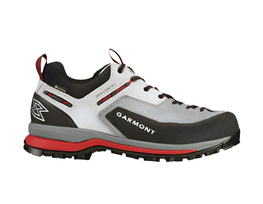 Garmont Men's Dragontail Tech GTX Approach Shoes - Sedona Grey/Red
