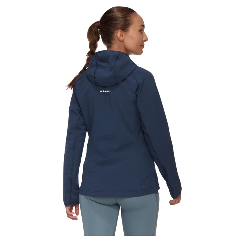MadrisLightMLHoodedJacketWomenMarineBackView