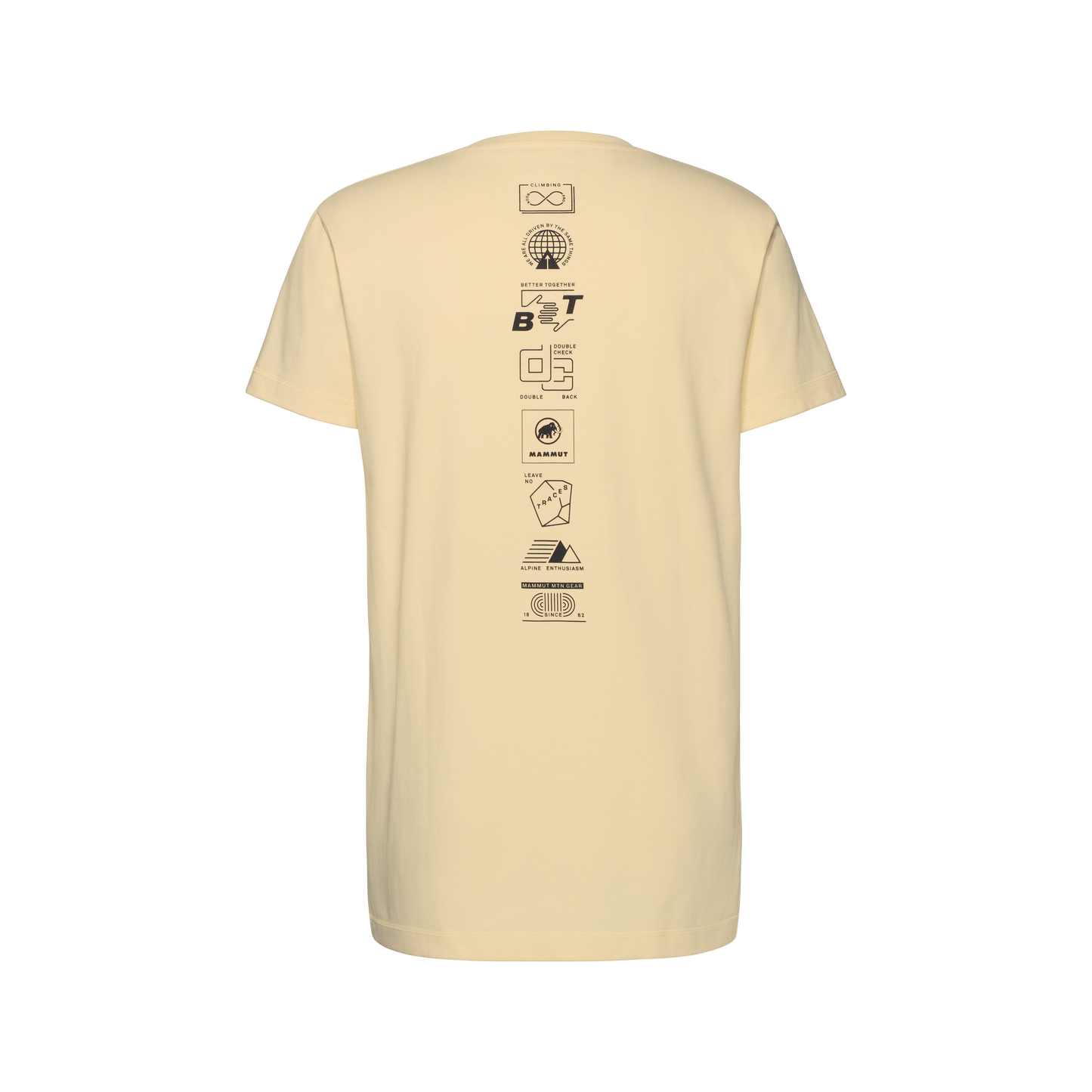 Mammut Men's Massone Tshirt Yellow - US Medium Regular Fit