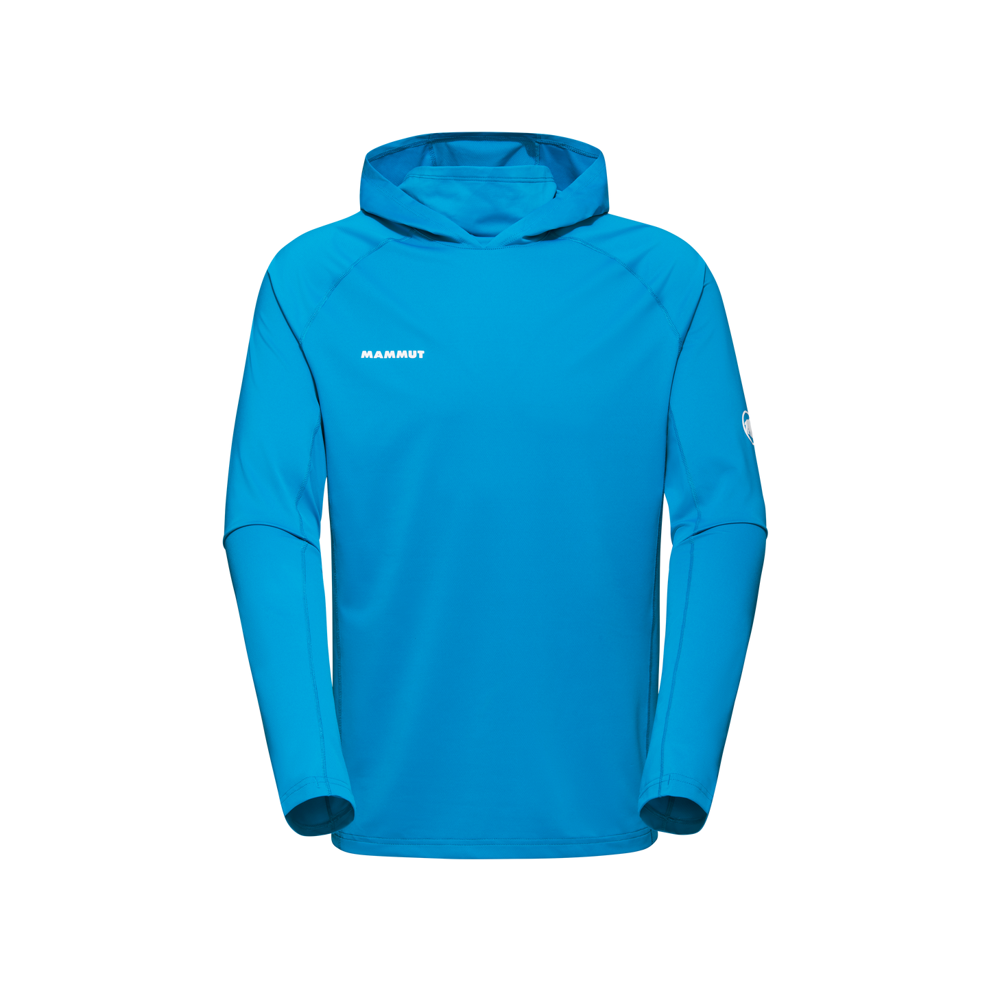 Mammut Men's Selun FL Blue Sun Hoody Glacier Blue - US Medium Regular Fit