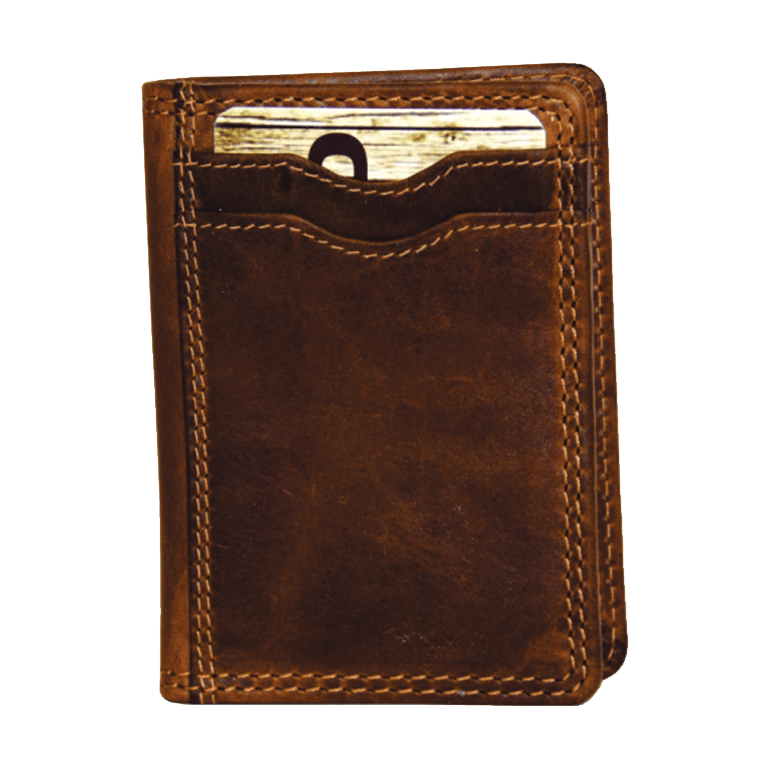 Rugged Earth Leather Card Holder Wallet 990017