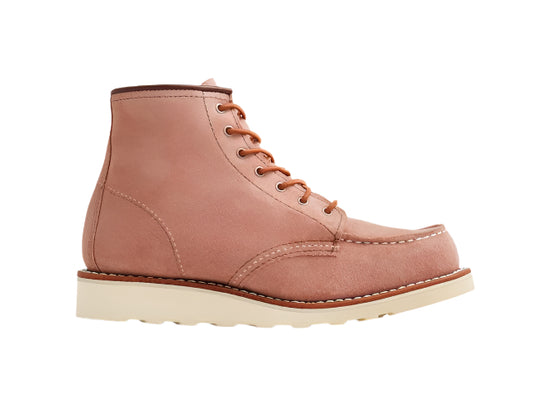 Red Wing Women's Classic 6" Moc Dusty Rose Boots