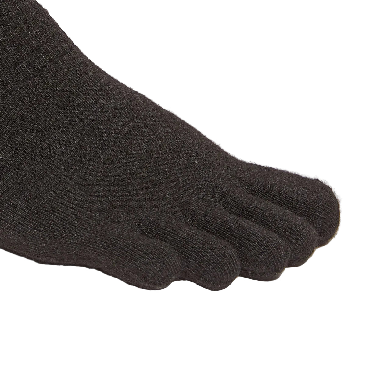 Vibram High Crew Toe Socks - Black