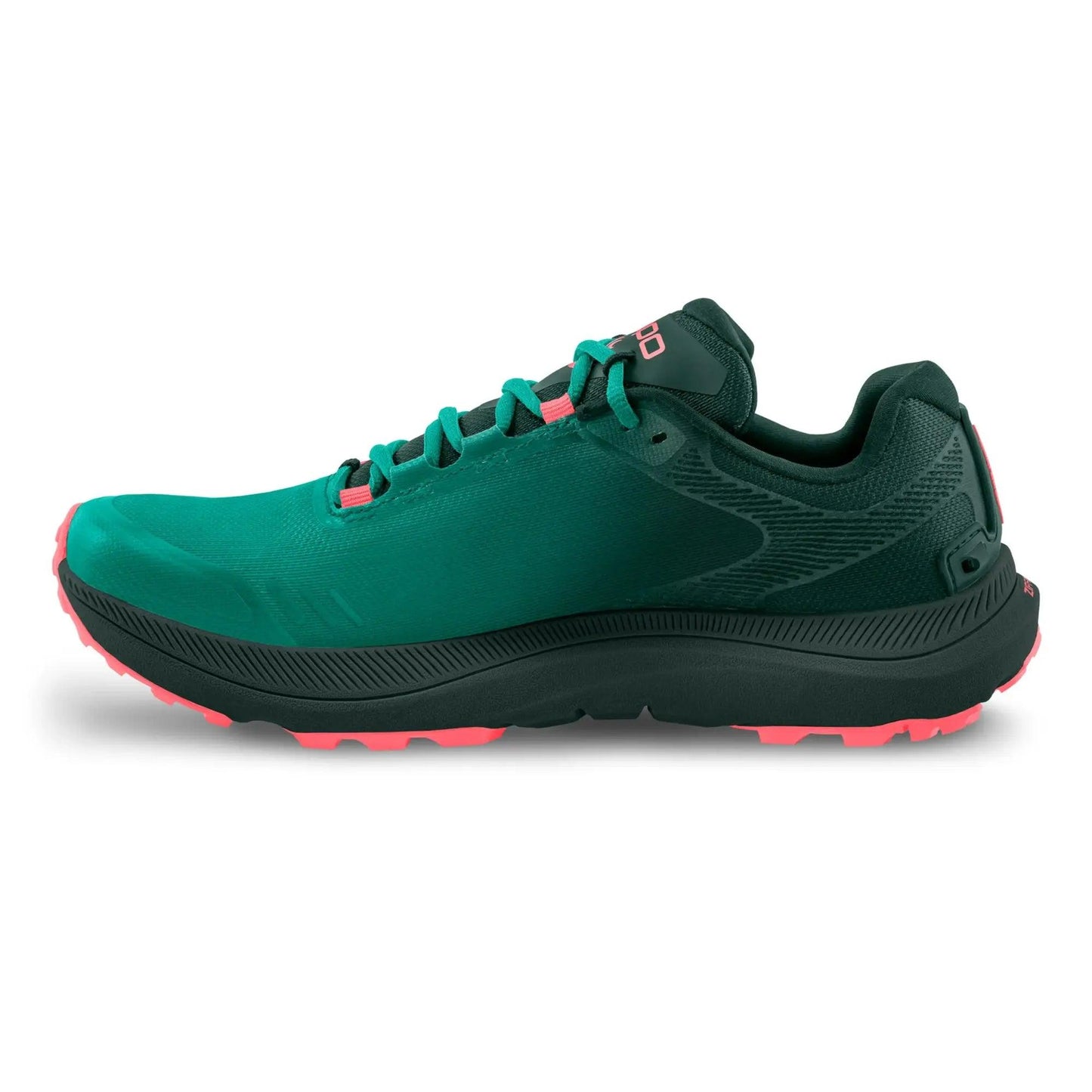 Topo Athletic Women's MT 5 Trail Runner - Emerald/Pink - Kumpfy Shoes