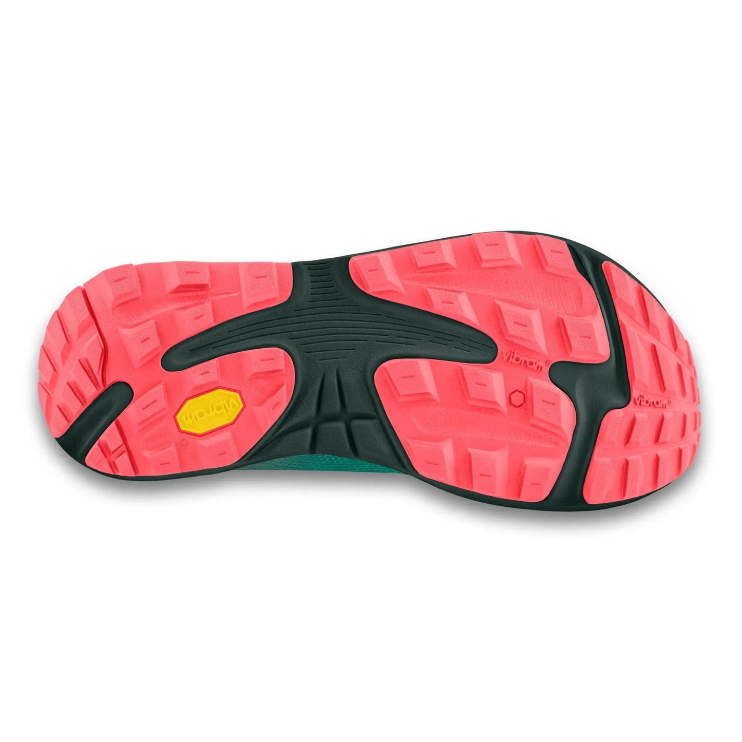 Topo Athletic Women's MT 5 Trail Runner - Emerald/Pink - Kumpfy Shoes