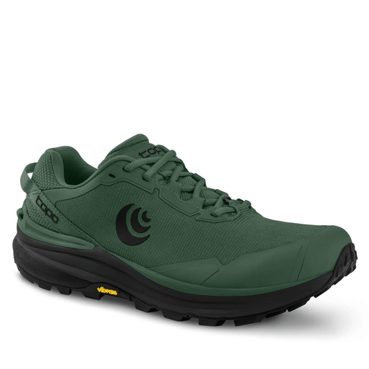 Topo Athletic Men's Traverse Trail Shoe - Green/Charcoal - Kumpfy Shoes