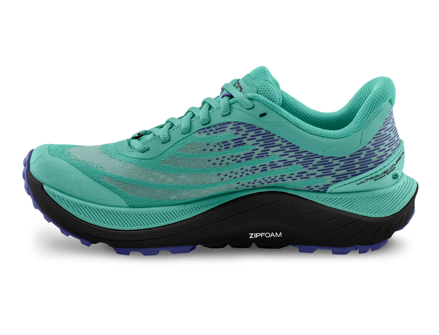 Topo Athletic Women's Ultraventure 4 Trail Runner - Aqua/Black - Kumpfy Shoes