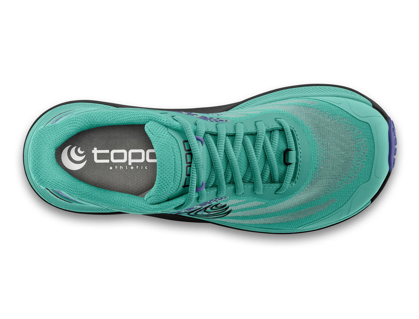Topo Athletic Women's Ultraventure 4 Trail Runner - Aqua/Black - Kumpfy Shoes