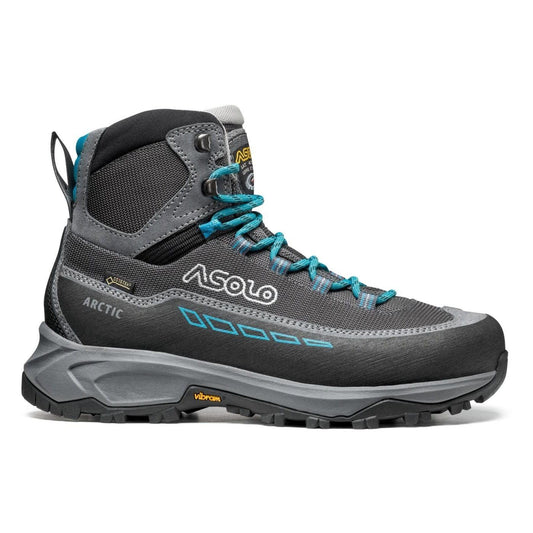 Asolo Arctic GV Women Gunmetal/Blue - Kumpfy Shoes