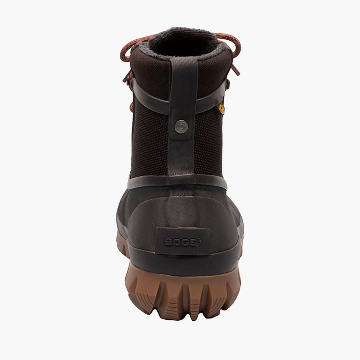 Bogs Arcata Boots in brown, back of boot - kumpfy shoes