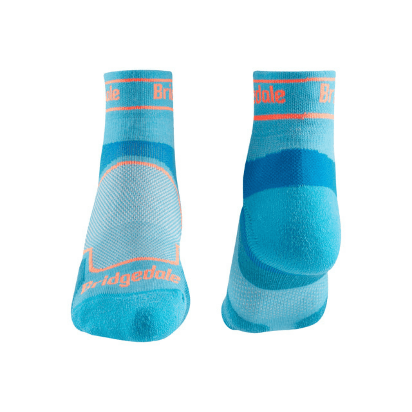 Bridgedale Socks Trail Run Ultra Light Low Coolmax WMS Blue - Kumpfy Shoes