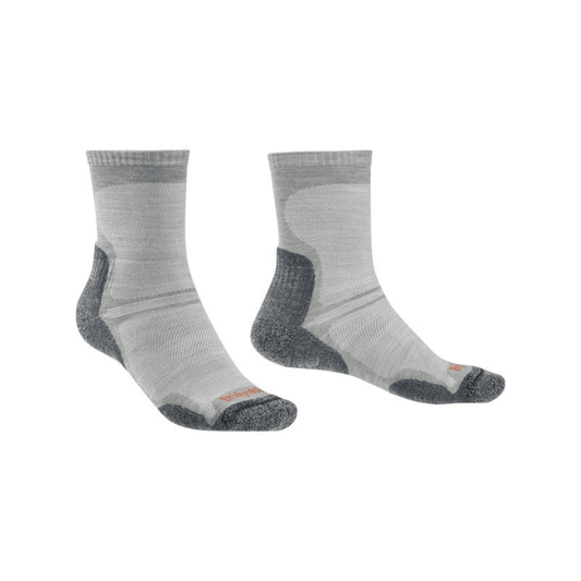 Bridgedale Socks Hike Ultra Light T2 Merino Performance Crew Gunmetal - Kumpfy Shoes