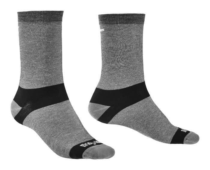 Bridgedale Coolmax Liner Socks Unisex Grey - Kumpfy Shoes