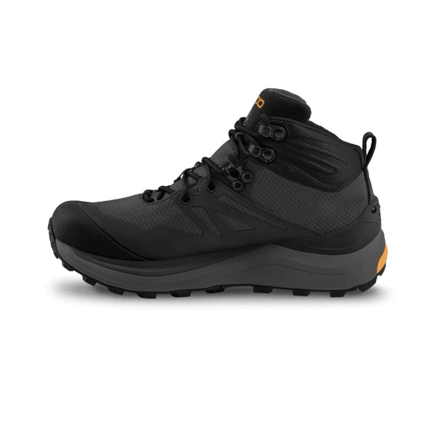 Topo Athletic Men's Trailventure 2 Waterproof Hiking Boot - Charcoal/Orange - Kumpfy Shoes