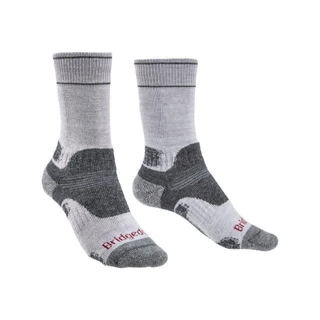 Bridgedale Socks Hike Mid Weight Performance WMS Silver Grey - Kumpfy Shoes