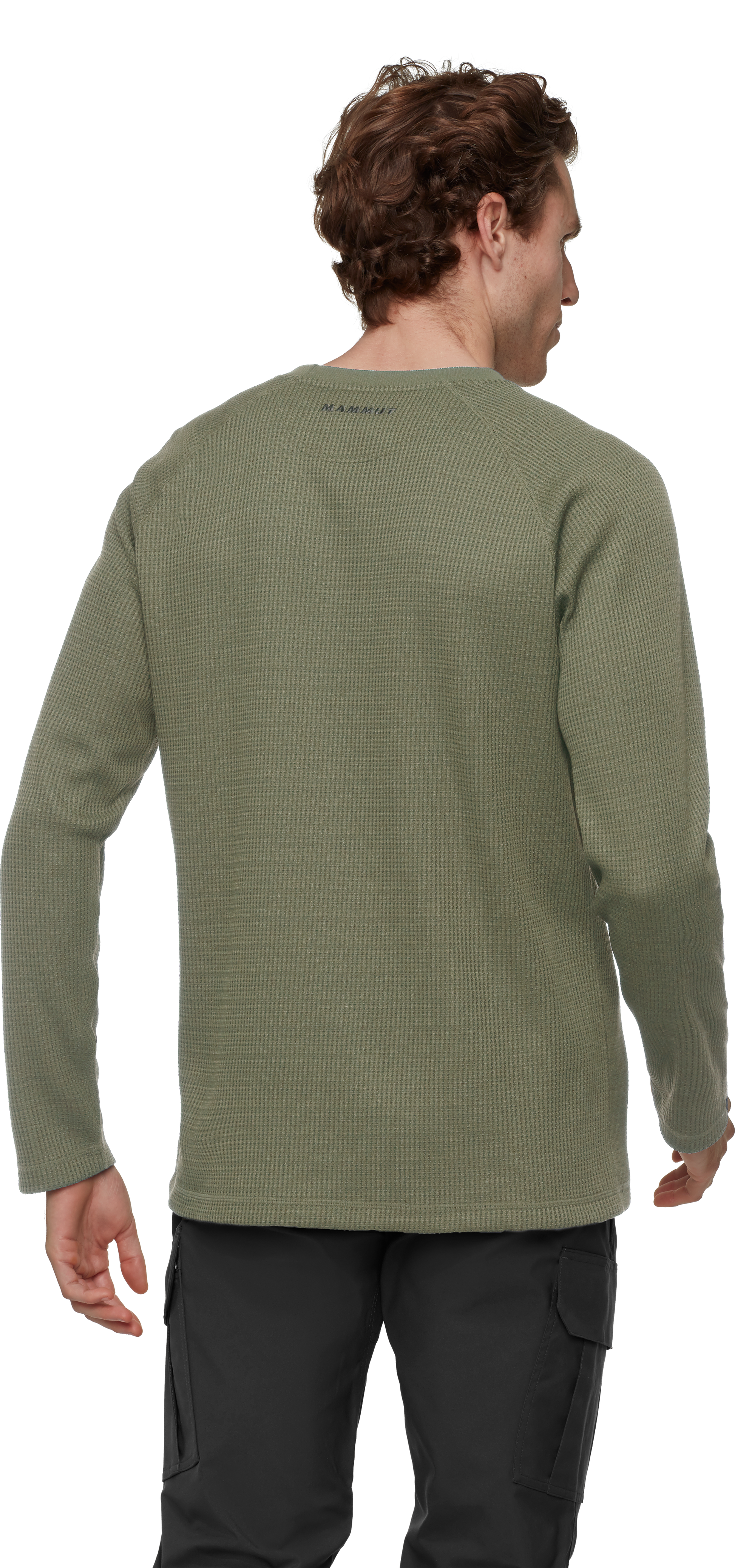 Mammut - Waffle Longsleeve Unisex - Dark Marsh