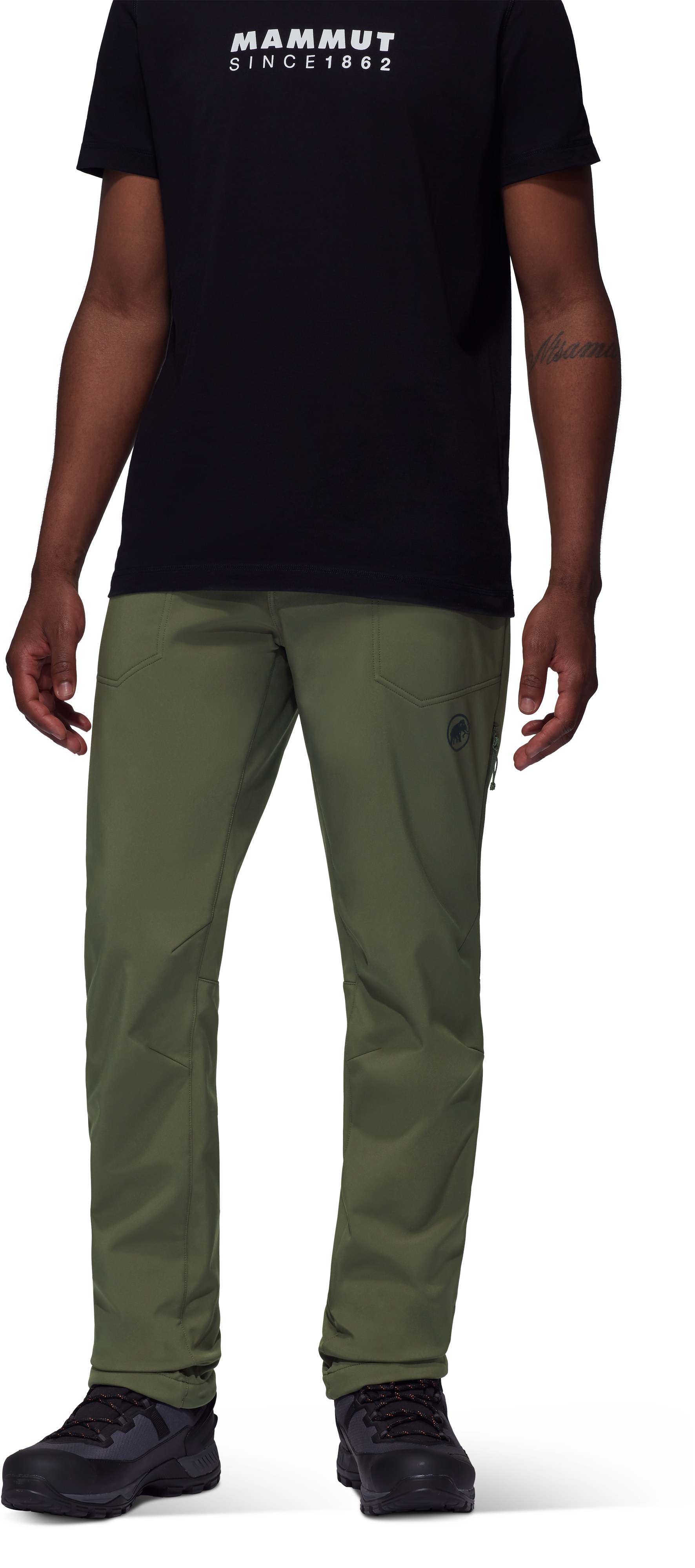 Mammut - Runbold Winter SO Pants Men - Dark Marsh