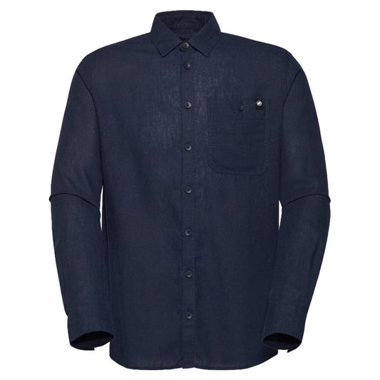 Alvra Summer Longsleeve Shirt Men Marine Medium