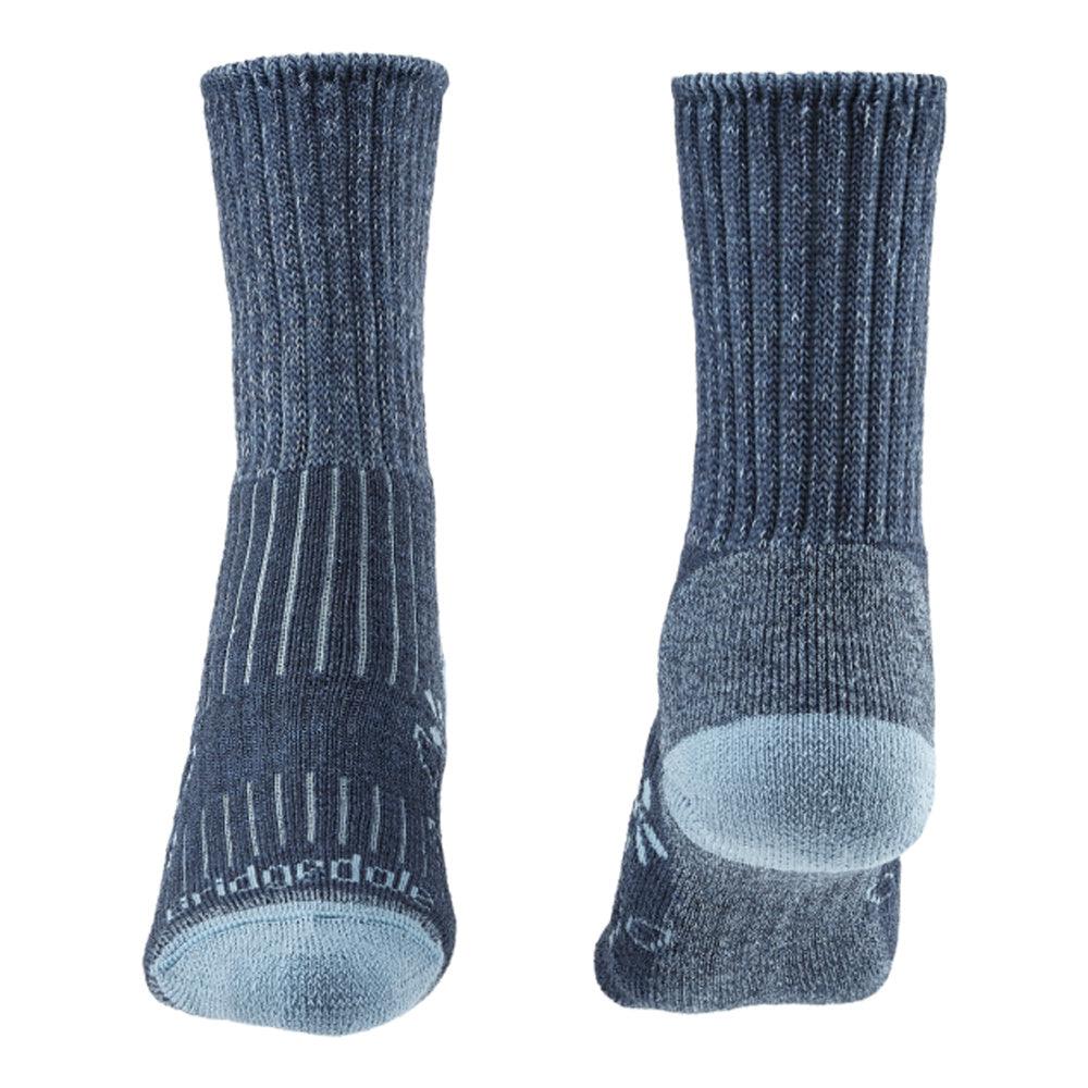 Bridgedale Trekker Socks Women Blue - Kumpfy Shoes