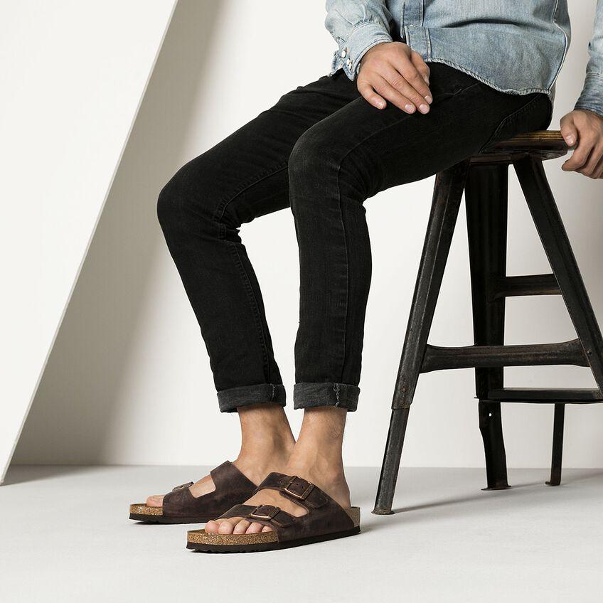 Birkenstock Arizona Havana Oiled Leather - Kumpfy Shoes